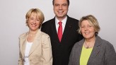 Gemeinsam für unsere Region - mit Martina Fehlner (l.) und Eva Trageser-Heininger